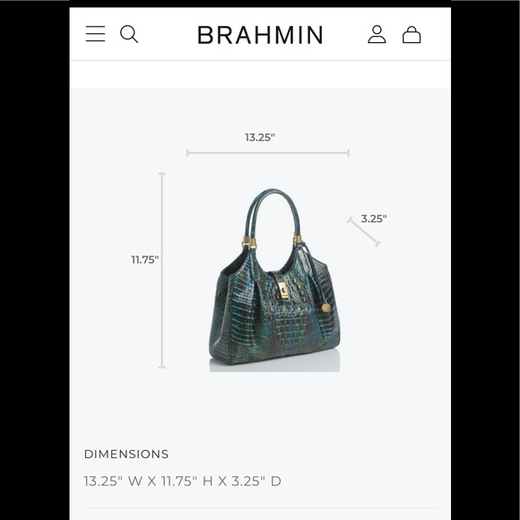 Brahmin Celia Multi Westfield NWT - Picture 5 of 16